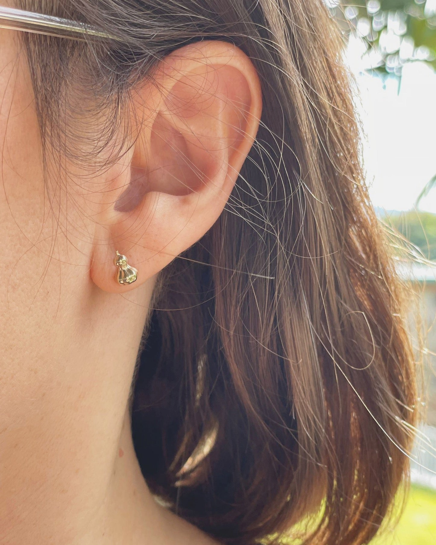 Butternut earrings 18k gold - IDAMARI