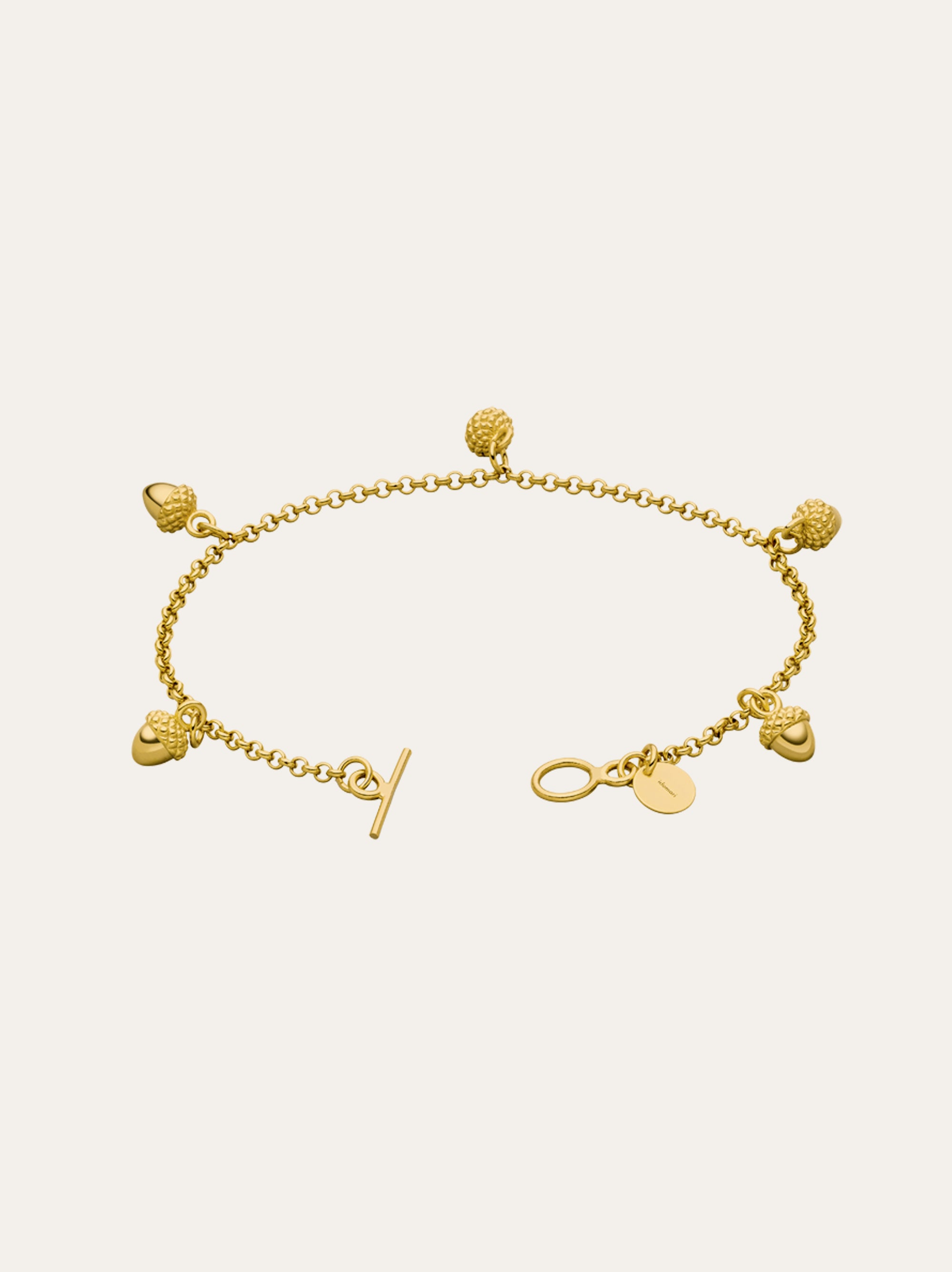 Acorn charm bracelet - IDAMARI