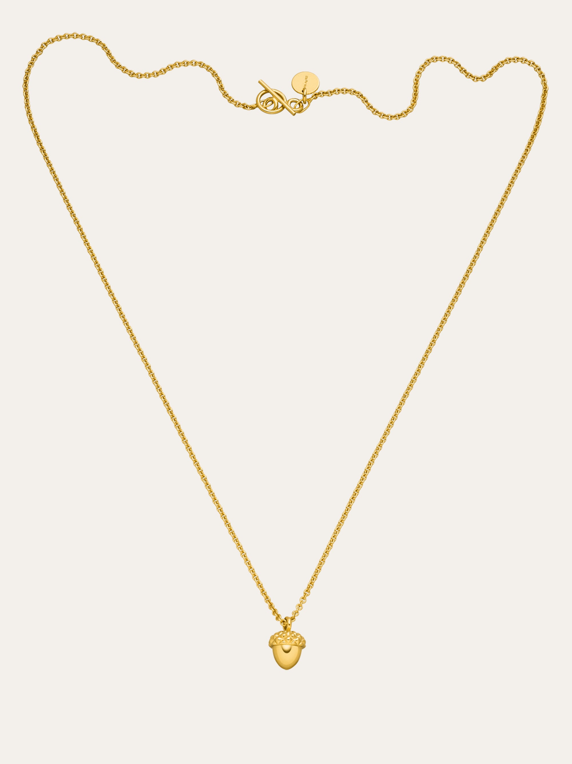 Acorn charm necklace - IDAMARI