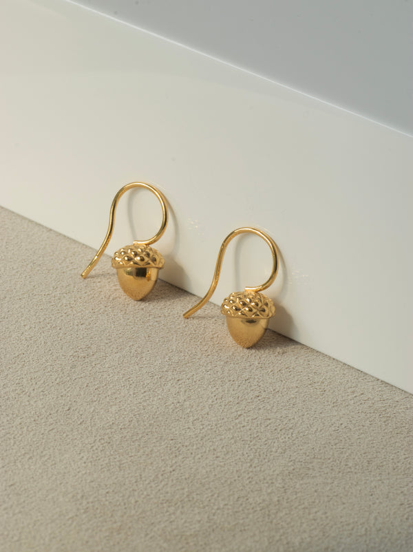 Acorn Drop earrings - IDAMARI