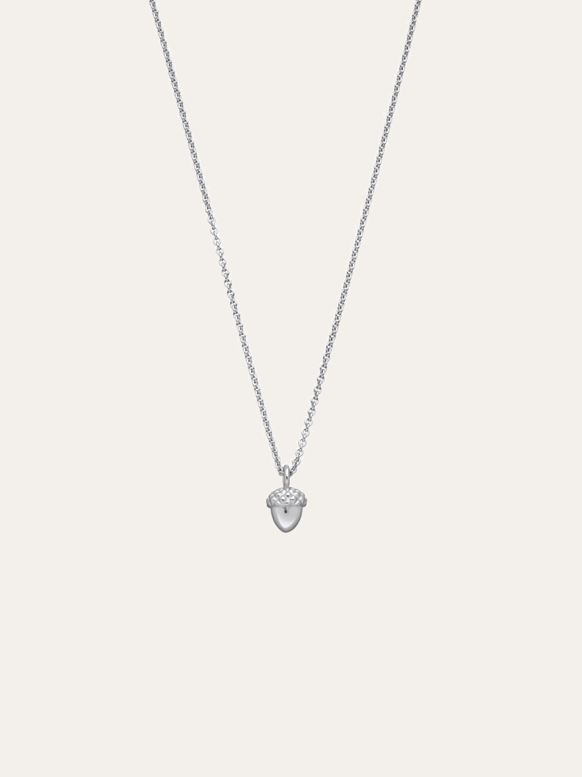 Acorn mini charm necklace - IDAMARI