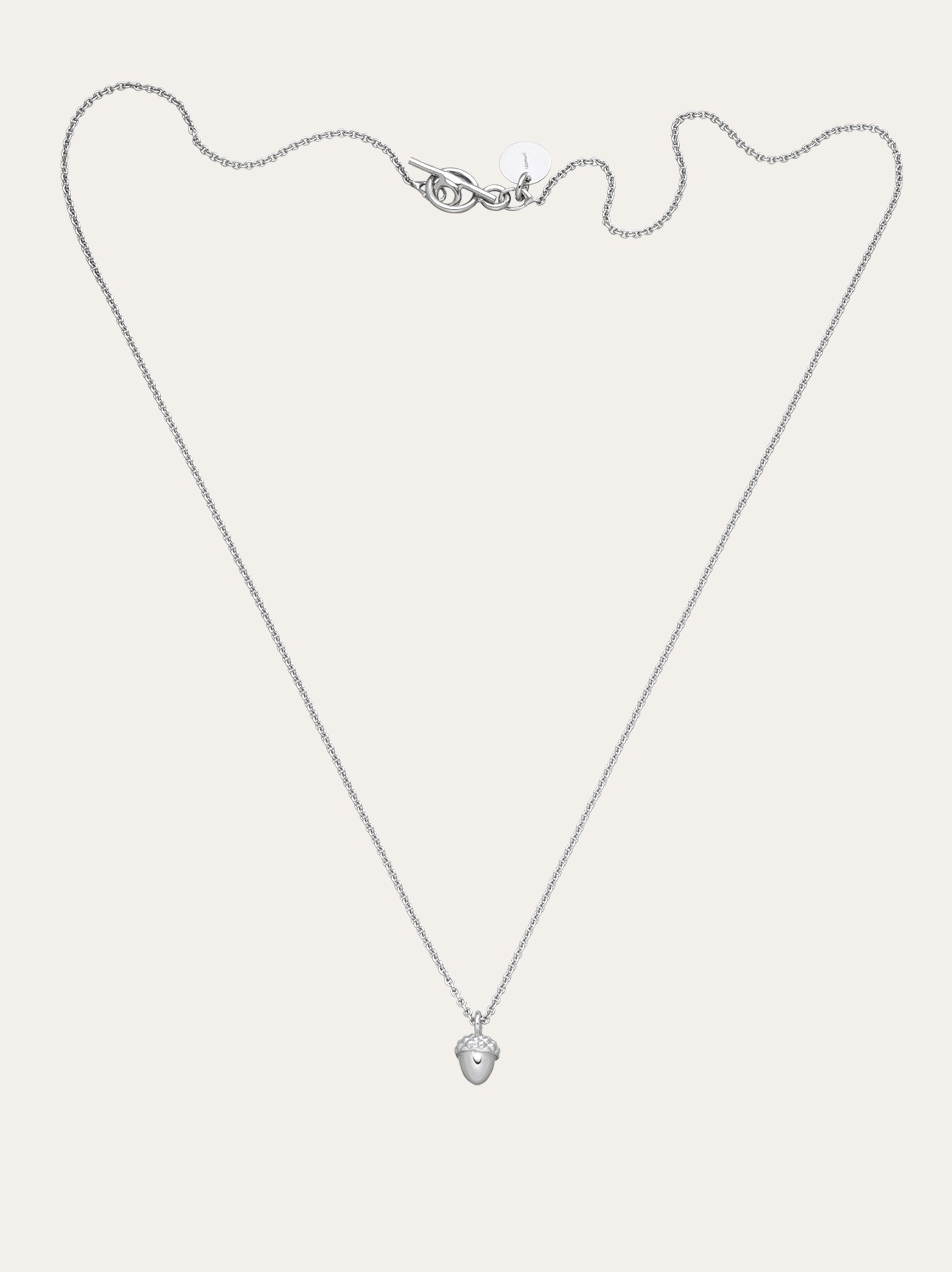 Acorn mini charm necklace - IDAMARI